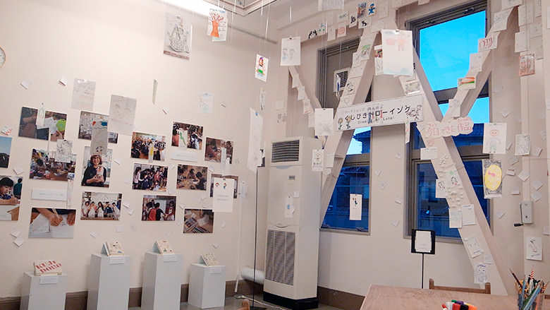 めぐるりアート静岡 浜松会場 鴨江アートセンター一階ロビー