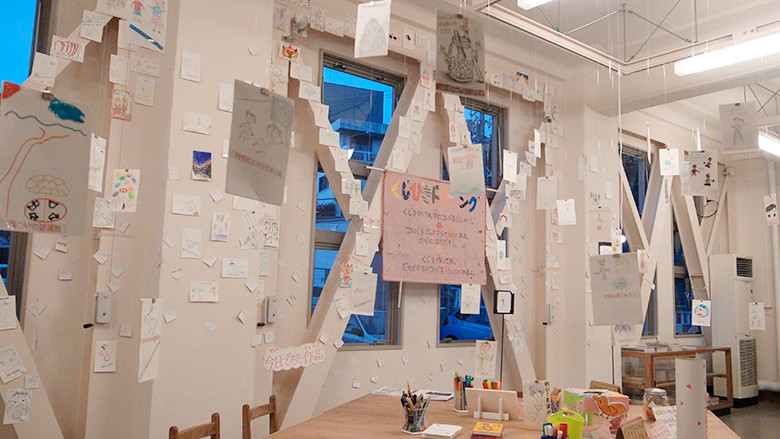 めぐるりアート静岡 浜松会場 鴨江アートセンター一階ロビー