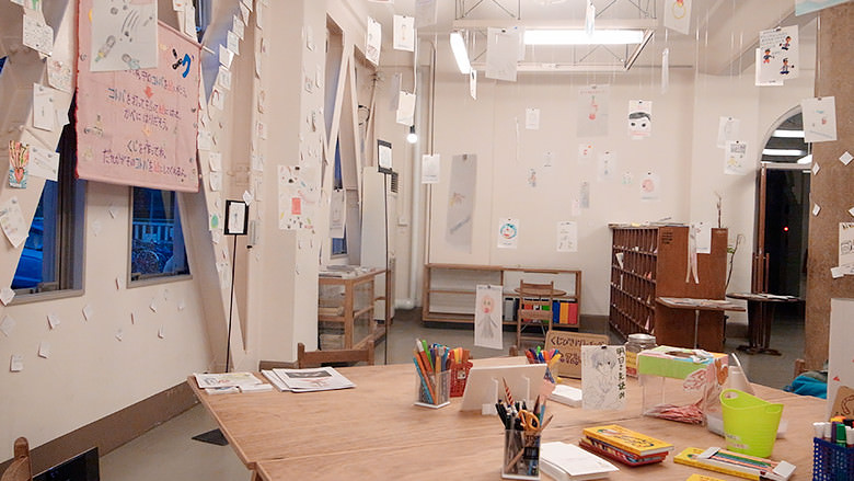 めぐるりアート静岡 浜松会場 鴨江アートセンター一階ロビー