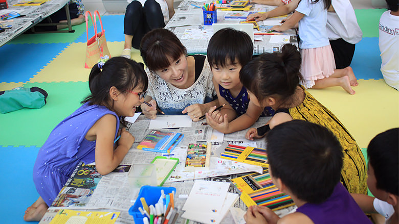 春日井市文化フォーラム 夏休み昼涼みワークショップ
