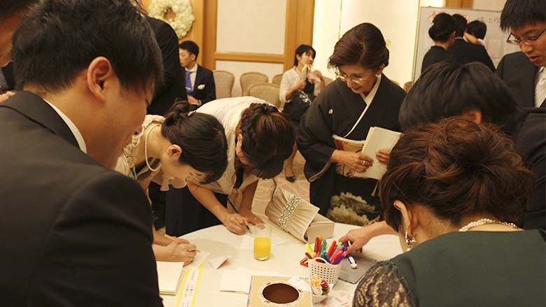 寿くじびきドローイング 椿山荘