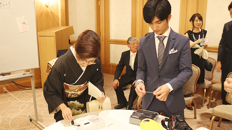 寿くじびきドローイング 椿山荘