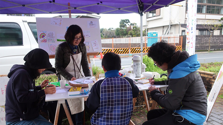 くじドロキャラバン in高知 須崎市 木曜市