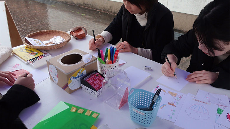 くじドロキャラバン in高知 須崎市 木曜市