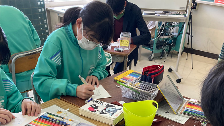 2022年3月10日豊田市立下山中学校