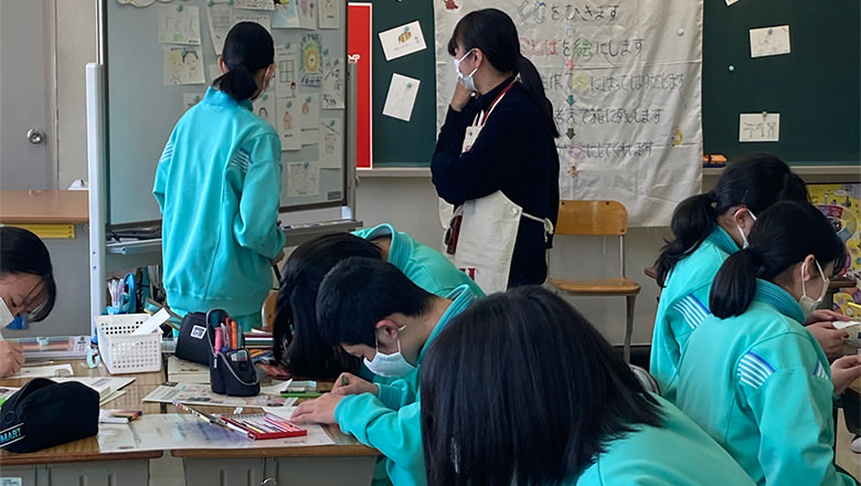 2022年3月10日豊田市立下山中学校