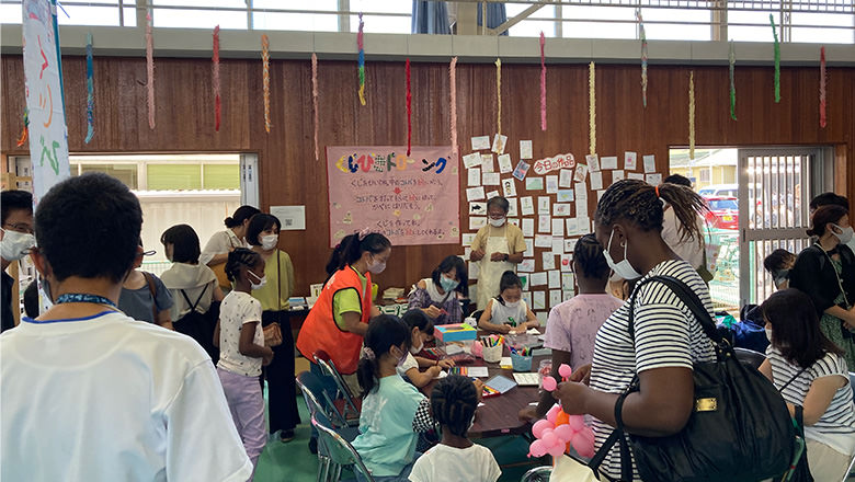 2022年9月25日福祉まつりくじびきドローイング 浜松市入野恊働センター