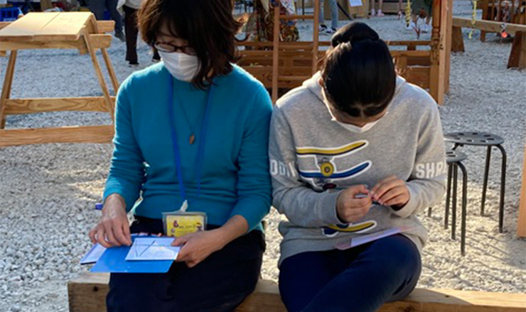 2022年10月30日ベッドでぎゅうぎゅうくじびきドローイング 松菱跡地（浜松）