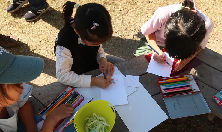 2022年11月3日お城の近くでくじびきドローイング 浜松城公園・野外美術展（浜松）