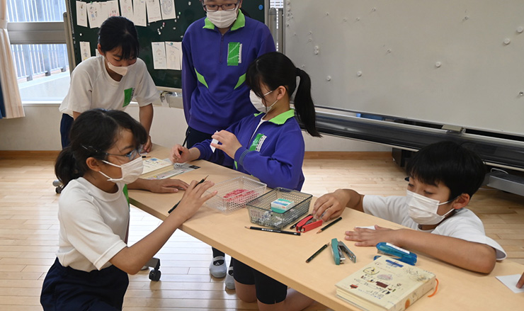 2023年6月28日中之条ビエンナーレエデュケーションプログラム 中之条町立中之条小学校6年（群馬）