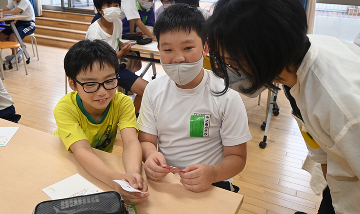 2023年6月28日中之条ビエンナーレエデュケーションプログラム 中之条町立中之条小学校6年（群馬）
