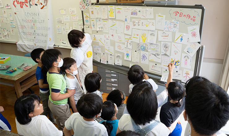 2023年6月29日中之条ビエンナーレエデュケーションプログラム 中之条町立六合小学校（群馬）