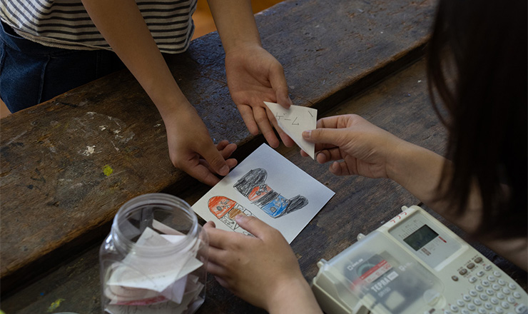 2023年6月29日中之条ビエンナーレエデュケーションプログラム 中之条町立六合小学校（群馬）