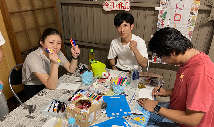 2023年7月30日アジハラベイス夏祭り アートdeあそぼ！ アジハラベイス1F（大阪）