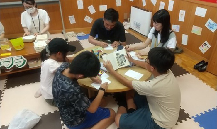 2023年8月6日夏休み！くじびきドローイングin藤枝文学館（藤枝）