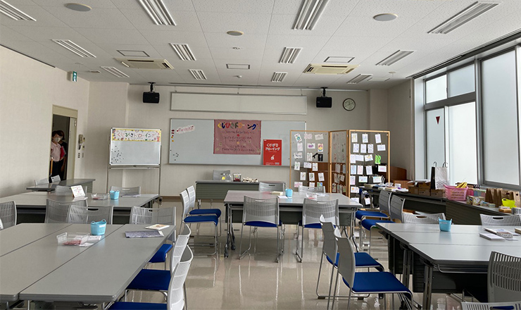 2023年8月23日幼稚園教諭実技実習くじびきドローイング かんばら生涯学習交流館（静岡）