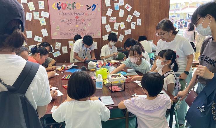 2023年9月24日福祉まつりくじびきドローイング 入野協働センター（浜松）