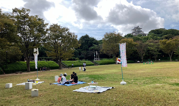 2024年10月19日お城の近くでくじびきドローイング 浜松城公園（浜松）