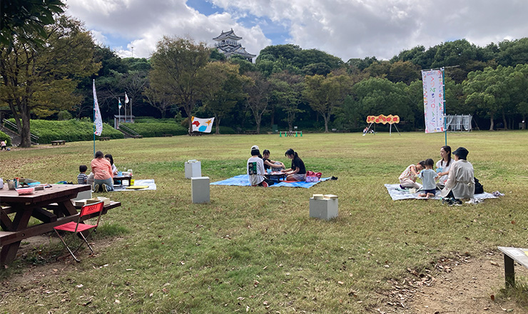 2024年10月19日お城の近くでくじびきドローイング 浜松城公園（浜松）