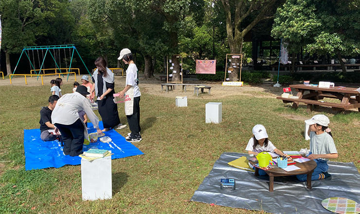 2024年10月19日お城の近くでくじびきドローイング 浜松城公園（浜松）