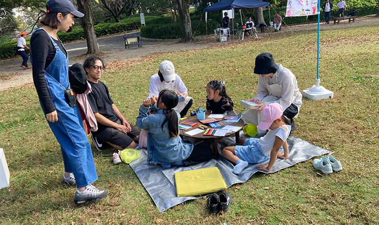 2024年10月19日お城の近くでくじびきドローイング 浜松城公園（浜松）