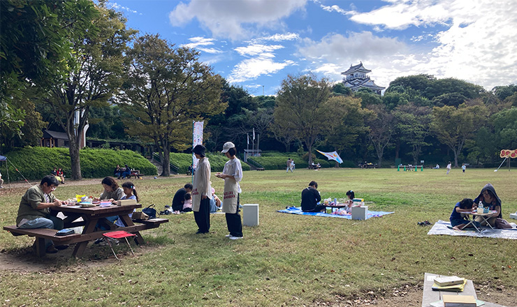 2024年10月19日お城の近くでくじびきドローイング 浜松城公園（浜松）