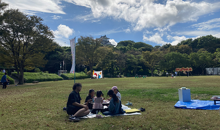 2024年10月19日お城の近くでくじびきドローイング 浜松城公園（浜松）